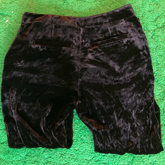 Free People velvet trousers pants - Picture 6 of 6